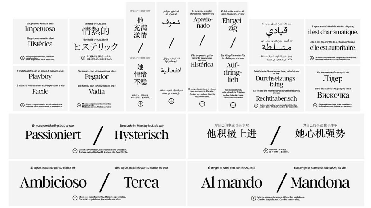Double Standards Campaign International Women's Day