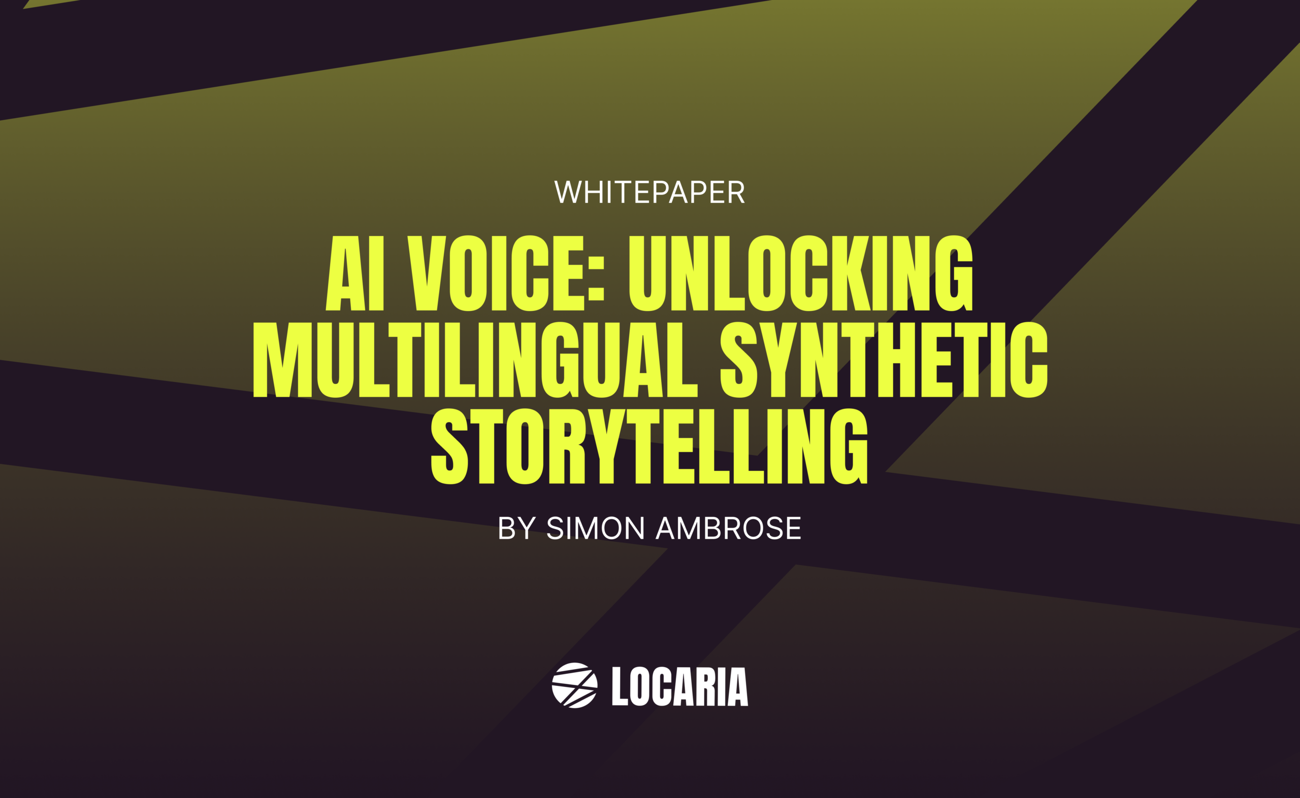 AI Voice: Unlocking Multilingual Synthetic Storytelling