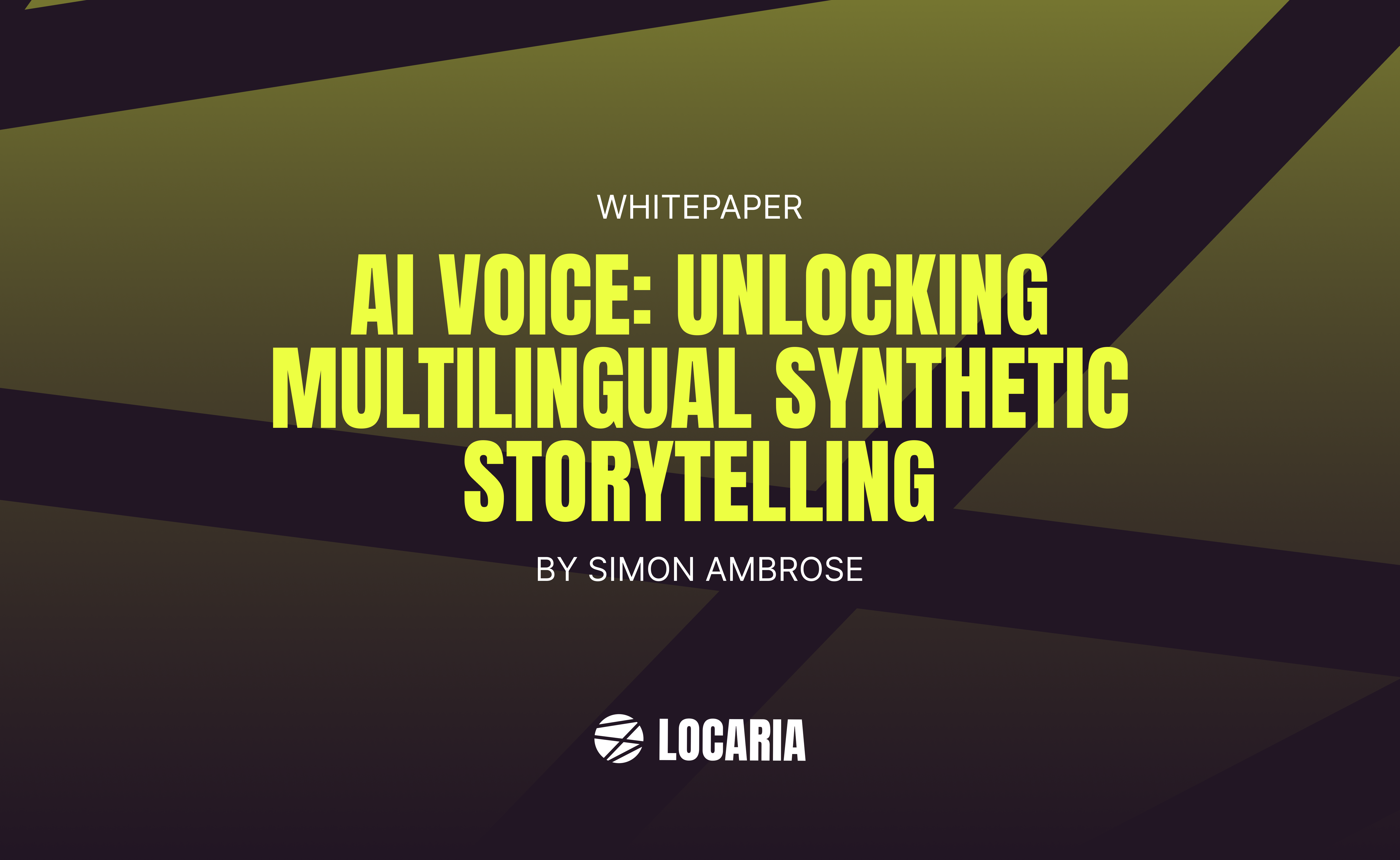 AI Voice: Unlocking Multilingual Synthetic Storytelling