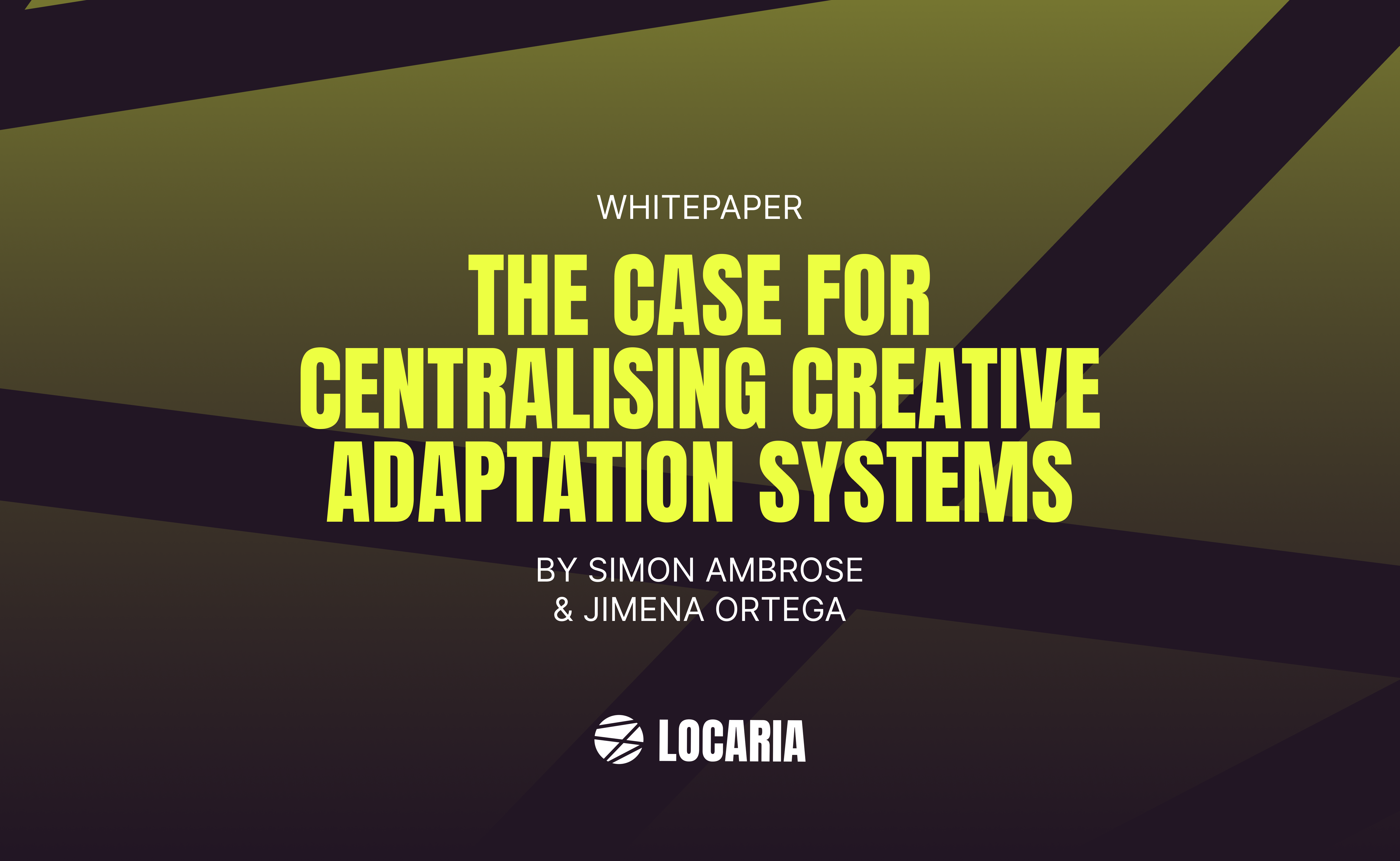 The Case for Centralising Creative Adaptation Systems