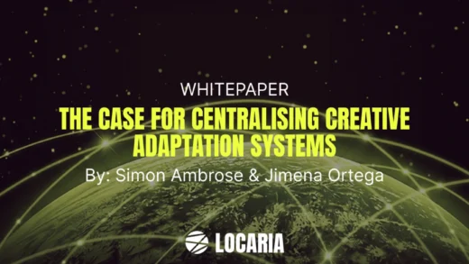 The Case for Centralising Creative Adaptation Systems a Glowing globe that has glowing nodes connecting through glowing lines