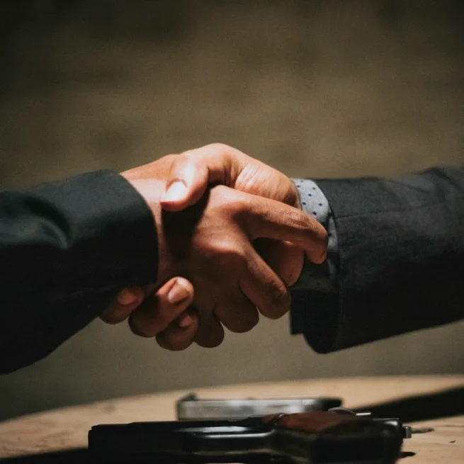 Image with handshake